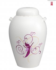 Urna i Lera Angel Vit