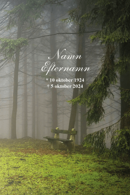 Zoom bild av Tackkort Trollskog