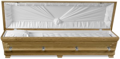 Zoom bild av Kista Royal 32 Ek Klarlackad - öppet lock