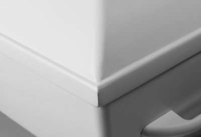 Zoom bild av Kista Saga detaljbild hörrn