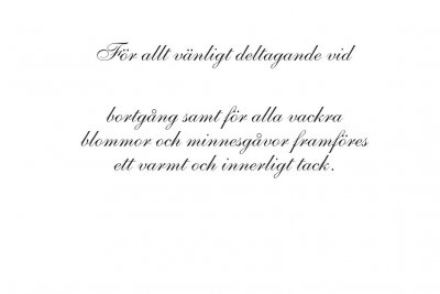 Zoom bild av 10-pack Tackkort med kors och ax